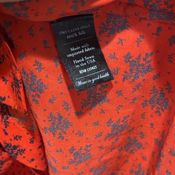 No 6 store floral silk dress - Picture 3 of 3